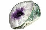 Purple Amethyst Geode - Artigas, Uruguay #152451-1